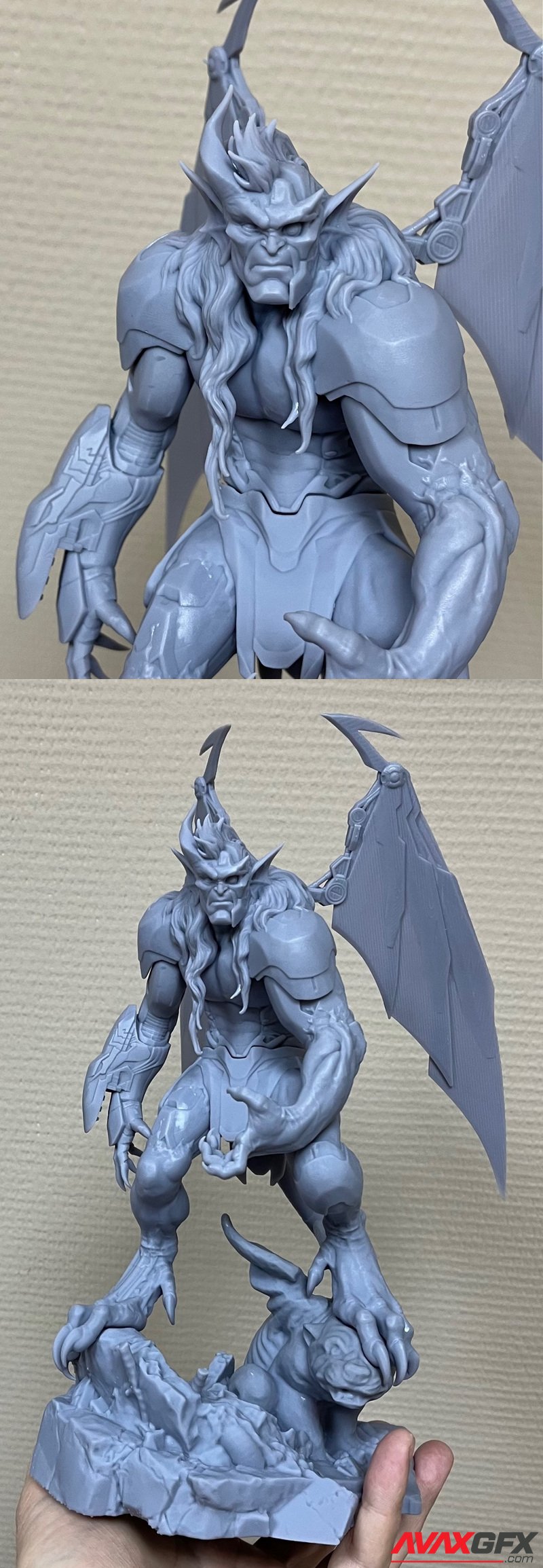 Coldstone Cyborg from Gargoyles - 3D Print Model STL