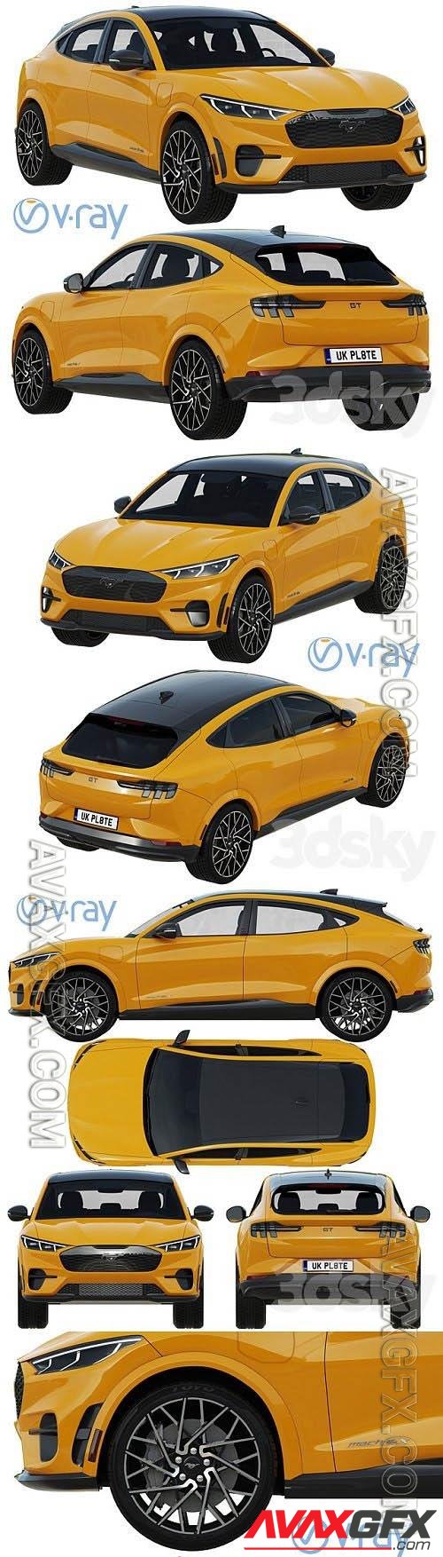 2021 Ford Mustang MACH-E GT 3D Models