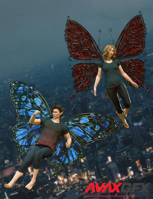 Morphing Butterfly Wings for Genesis 8