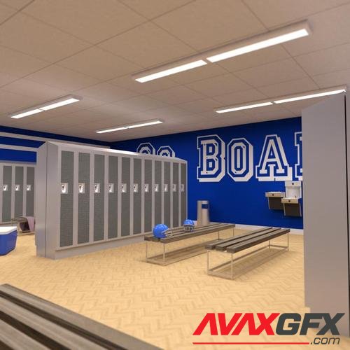 LBLC Football Locker Room