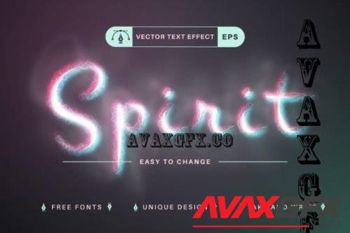 Spirit - Editable Text Effect - 10265162