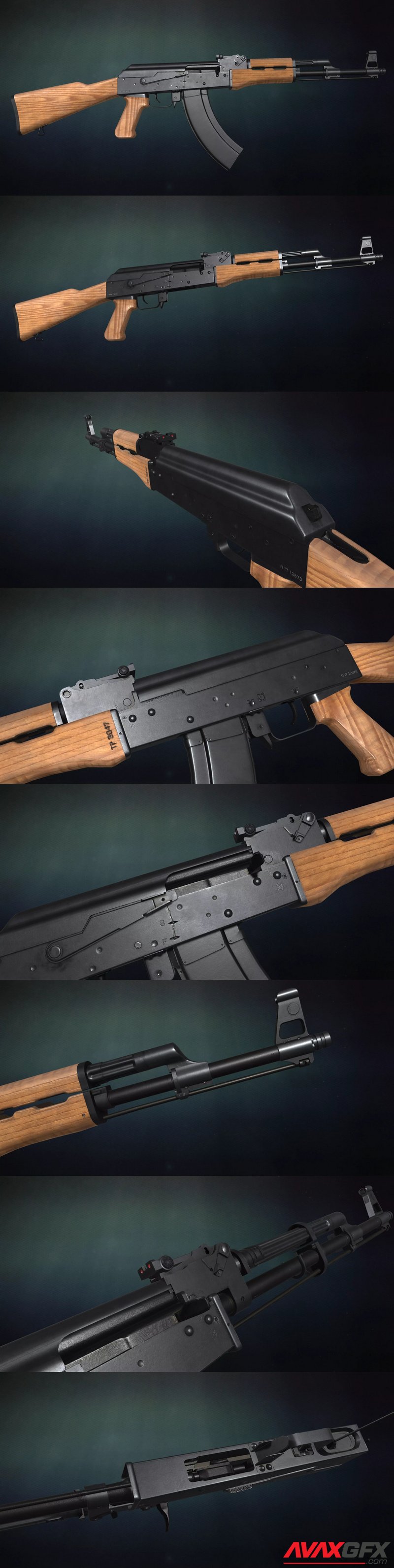 Ak47M1 Fully Detailed