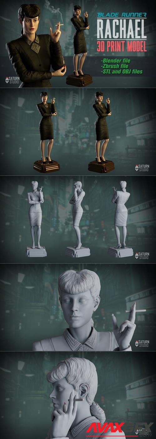 Rachael from Blade Runner – 3D Print