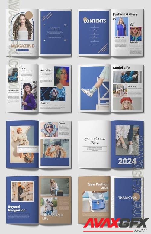 AdobeStock - Minimal Magazine Layout 517798559