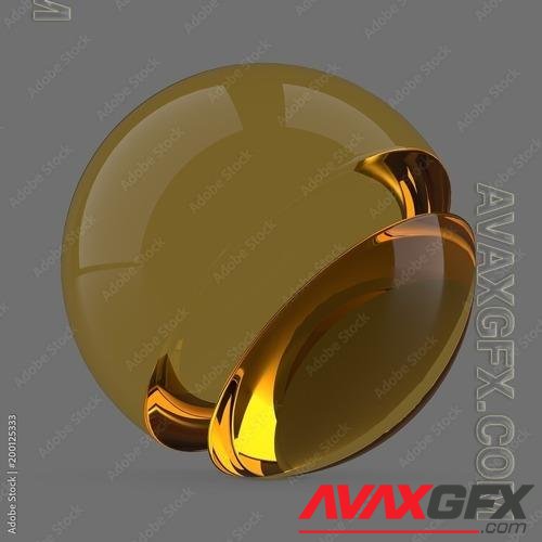 AdobeStock - Yellow glass 200125333
