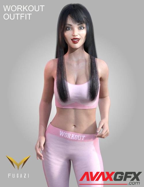 FG Workout Outfit for Genesis 8 and 8.1 Females