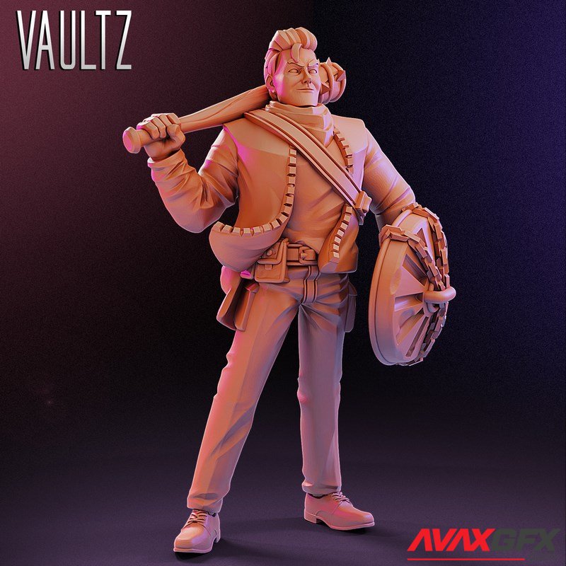 Vaultz Miniatures - Fred - 3D Print Model STL