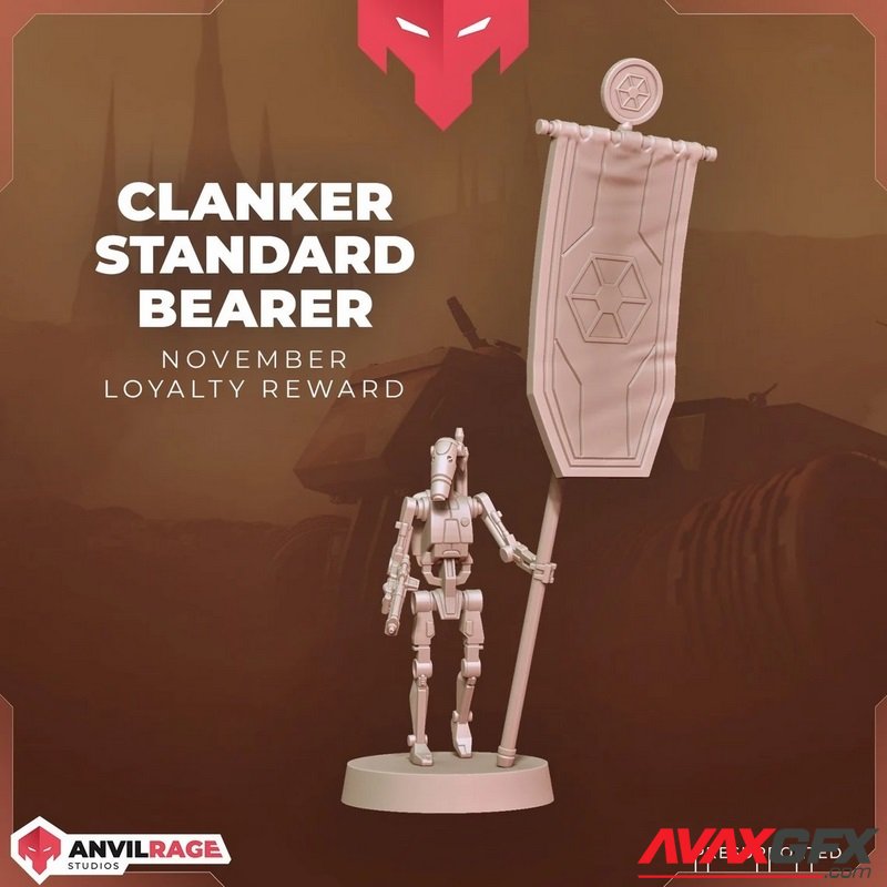 Star Wars - Clanker Standard Bearer