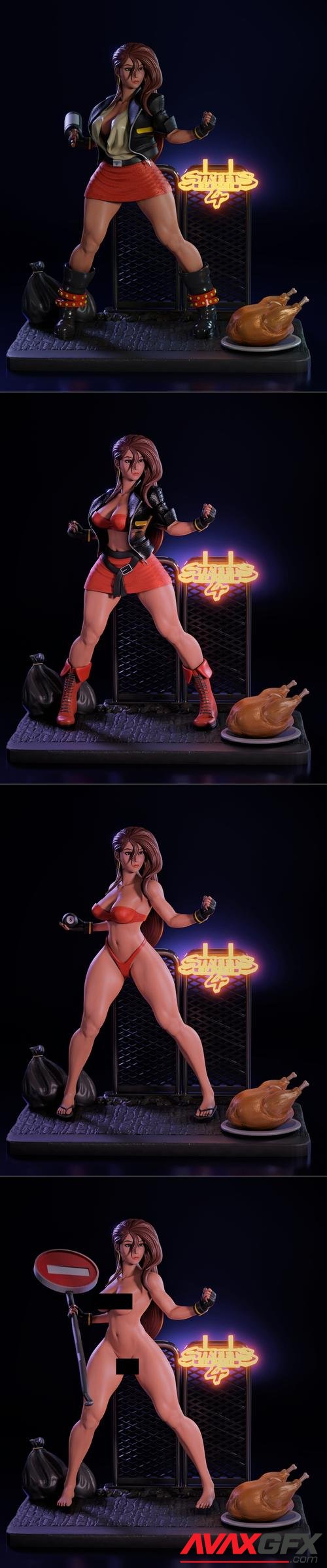 Blaze Streets of Rage 4 and NSFW Version – 3D Print