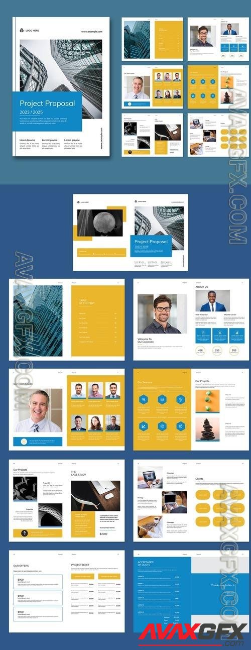 AdobeStock - Business Proposal Layout 529497482