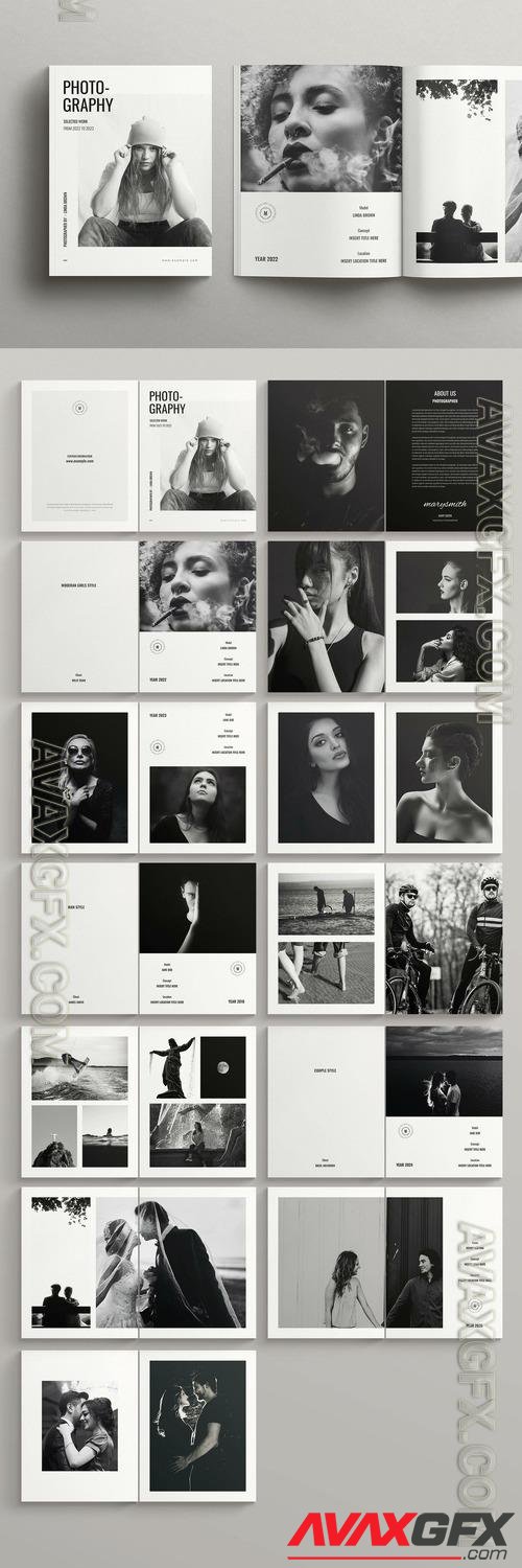 AdobeStock - Photography Portfolio Layout 529498628