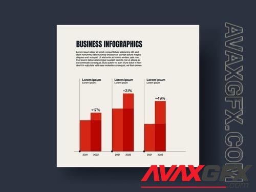 AdobeStock - Business Annual Growth Chart Infographics 532543909