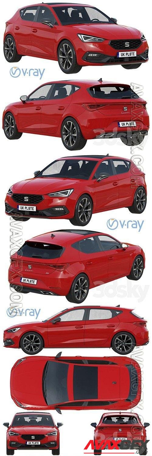 Seat Leon FR 3D Models