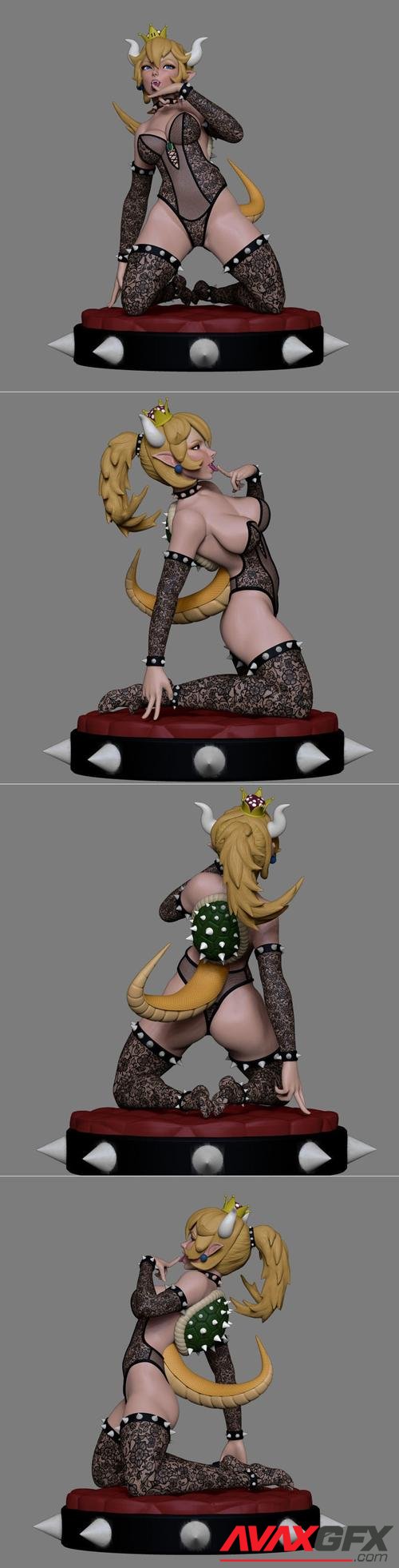 Bowsette Statue – 3D Print