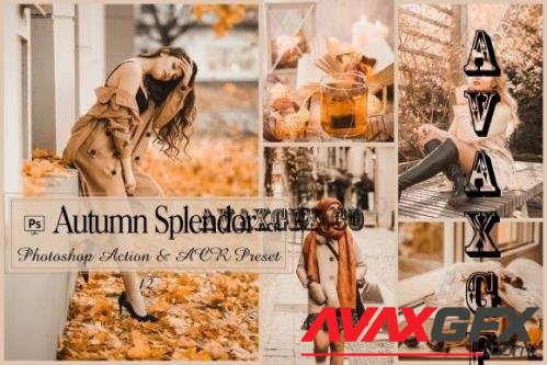 12 Autumn Splendor Photoshop Actions And ACR Presets, Fall - 2243113