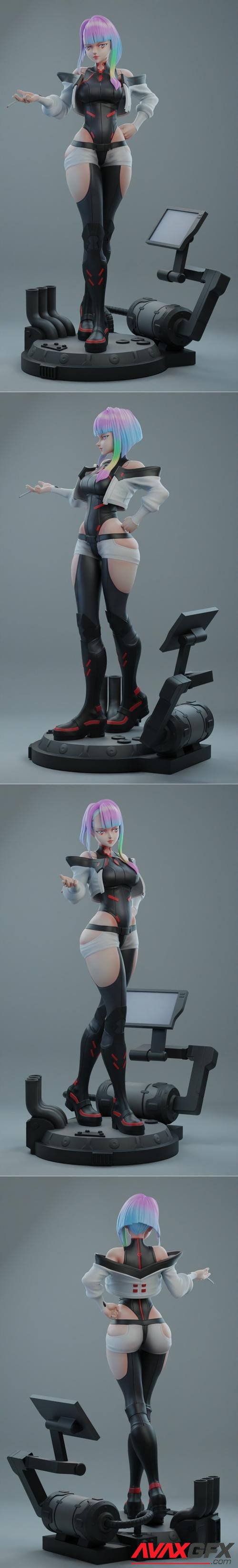 Cyberpunk Edgerunner Lucy – 3D Print