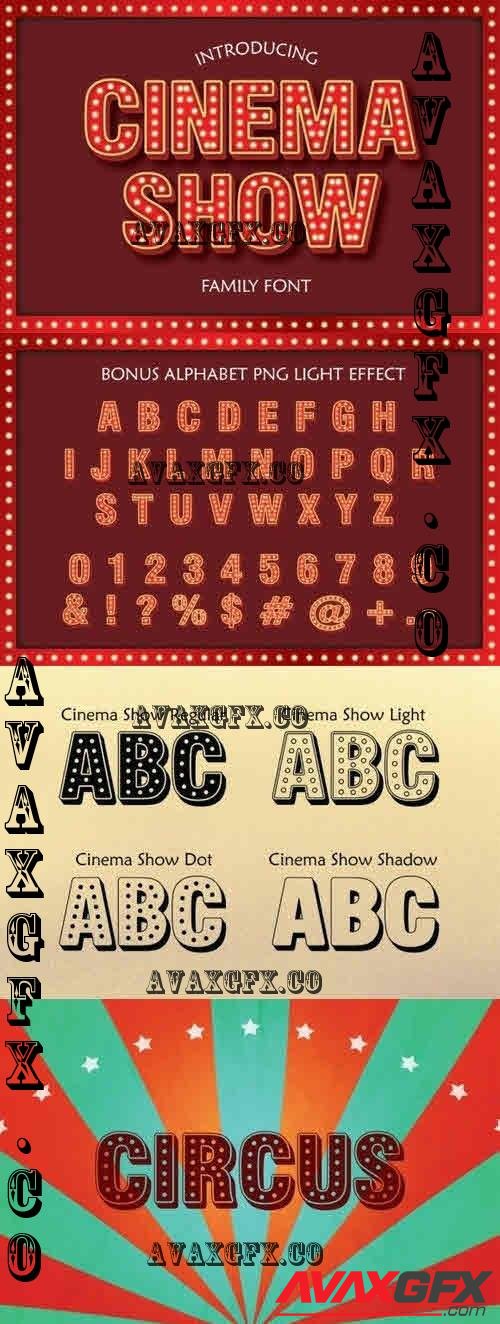 Cinema Show Font