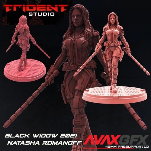 Trident Studio - Black Widow (Natasha Romanoff) A – 3D Print