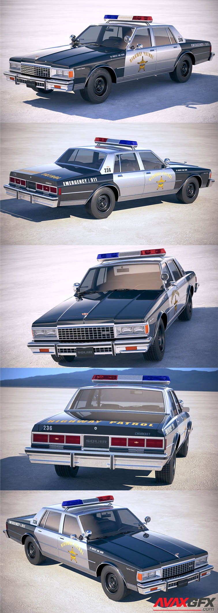 Classic Police Car 1978
