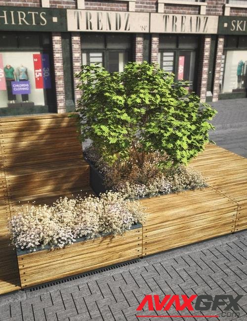 Reflection - A Modular Parklet