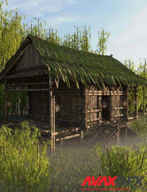 Bamboo Houses 1