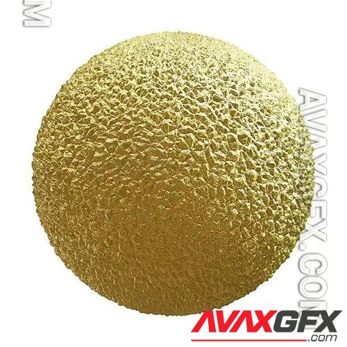 Golden Foil PBR Texture