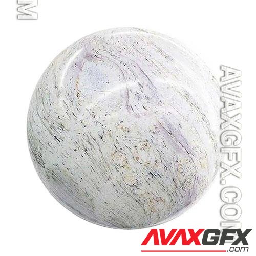 Pink and White Marble PBR Texture