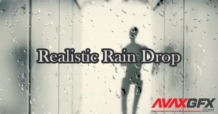 Realistic Rain Drop