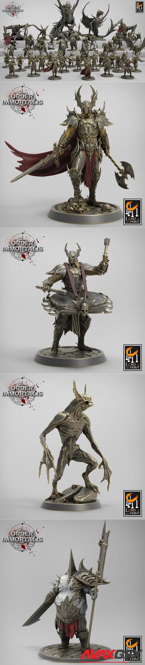 Lord of the Print - Order Immortalis – 3D Print