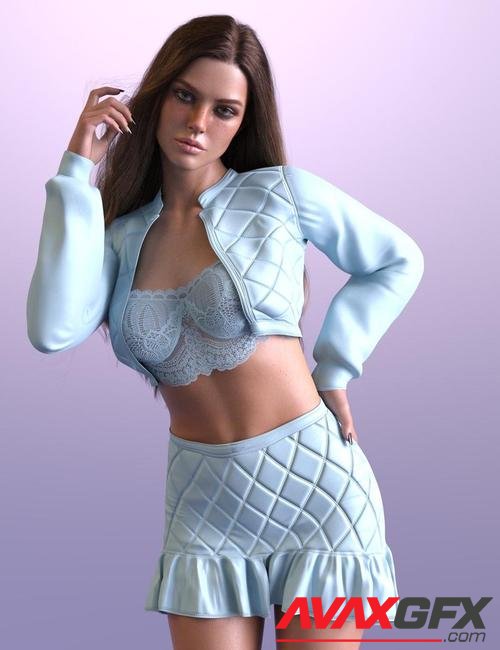 My Little Leather Outfit for Genesis 8 and 8.1 Females