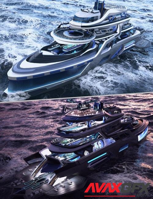 XI Futuristic Yacht