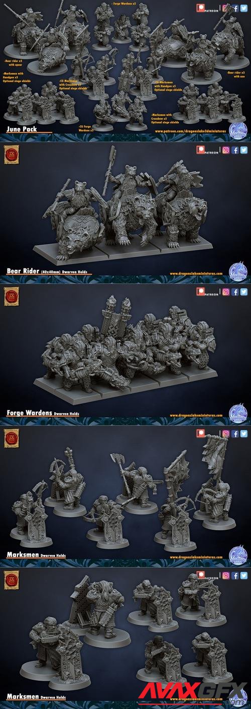 Dragons Lake Miniaturas June 2022 – 3D Print