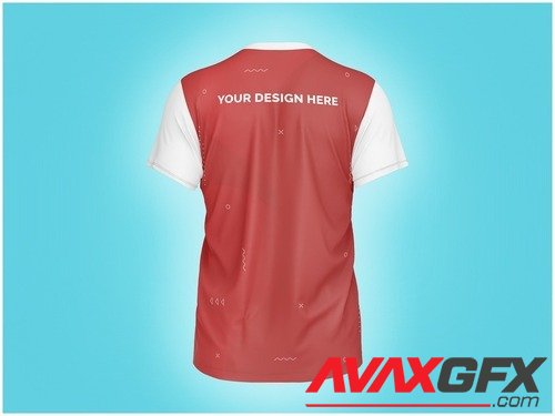 AdobeStock - T-Shirt Mockup Back View 538215584