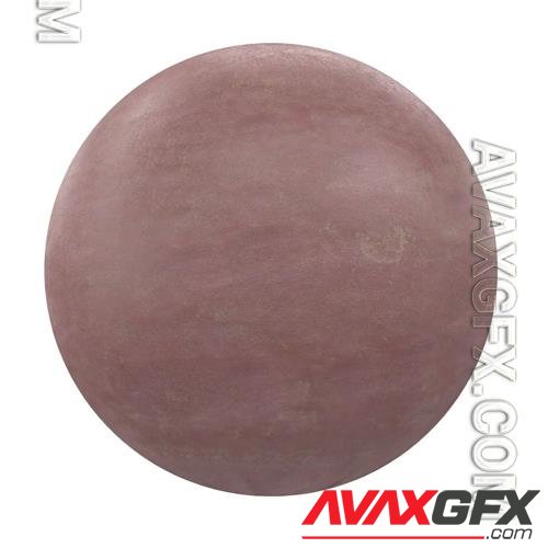 Pink Leather PBR Texture 3D