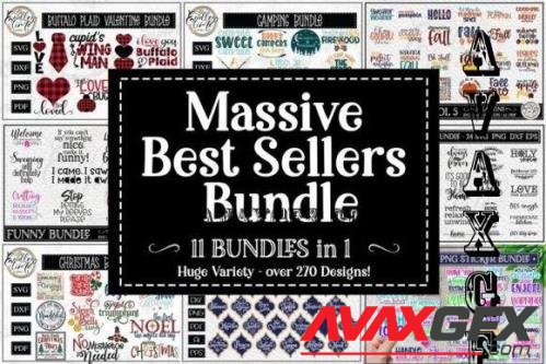 Massive Best Selling SVG Bundle