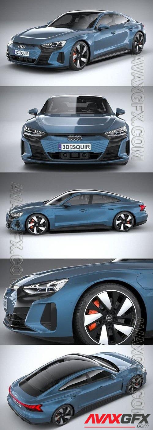 Audi e-tron GT quattro 2022 3D Models