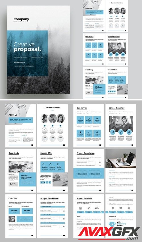 AdobeStock - Creative Business Proposal Layout 482480598