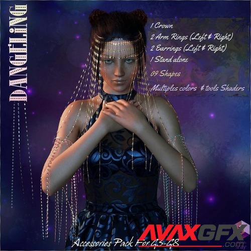 Dangling D-Force Accessories for G3-G8 DAZ Studio