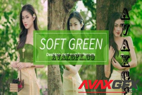 7 Soft Green Lightroom Presets