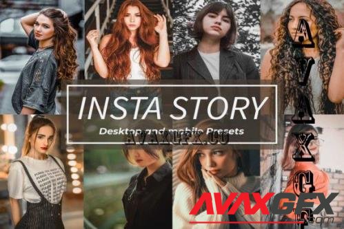 8 Insta Story Lightroom Presets