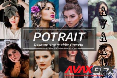 8 Potrait Lightroom Presets