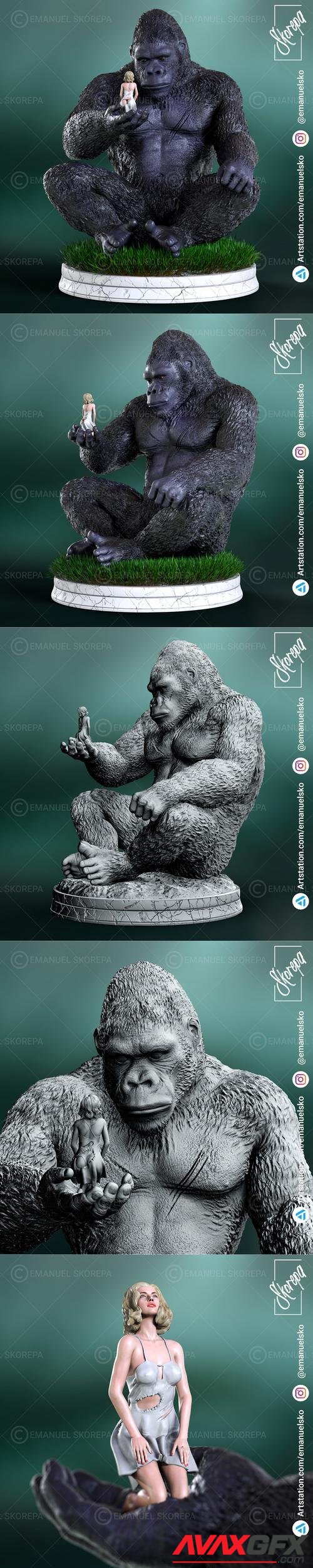 King Kong – 3D Print