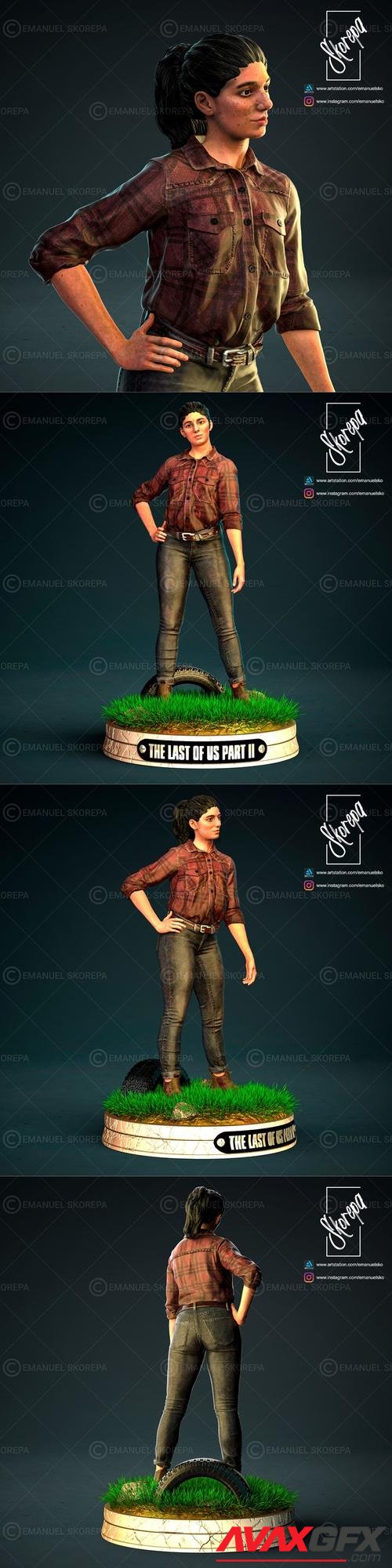 Dina - The Last of Us Part 2 – 3D Print