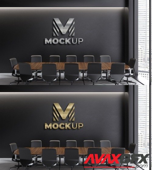 AdobeStock - Office Interior Branding Mockups 529494003
