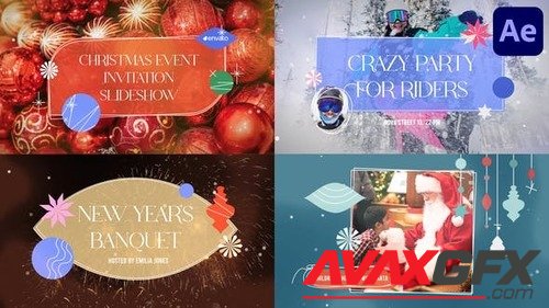 Christmas Event Invitation Slideshow | After Effects 41972360
