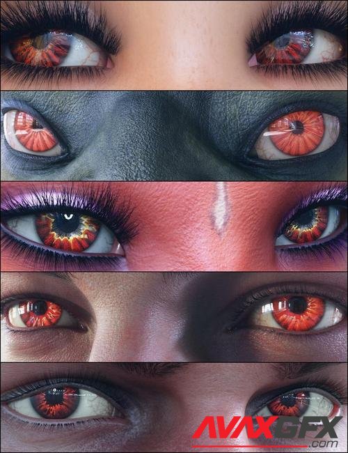 MMX Beautiful Eyes 10 for Genesis 3, 8, and 8.1