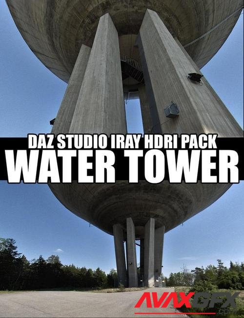 Water Tower - DAZ Studio Iray HDRI Pack