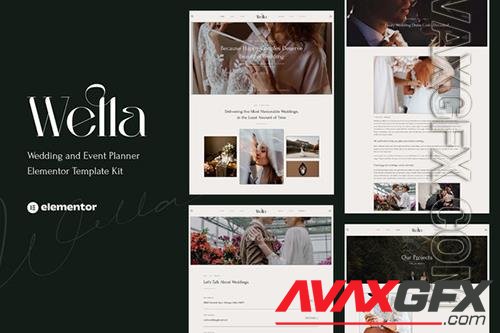 ThemeForest - Wella - Wedding & Event Planner Elementor Template Kit/41983684