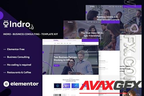 ThemeForest - Indro - Business Consulting Elementor Template Kit/41829379