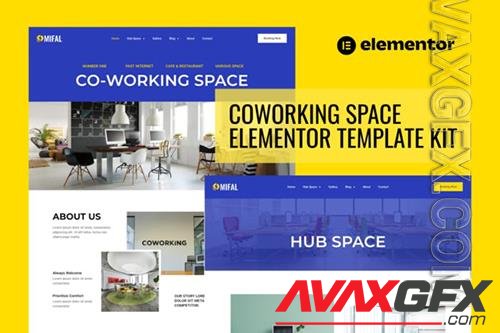 ThemeForest - Mifal - Coworking Space Elementor Template Kit/41937402